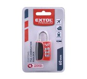 Extol Premium Zámok číselný na batožinu s TSA zámkom 8857301