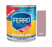 Ferro Color P0984 červenohnedá metalická - penetračná základná polyuretánová polomatná farba 0,3l