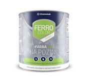 Ferro Color Profi V2035 1999 čierna 0,75l - vodouriediteľná farba na pozink