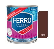 Ferro Color U2066 2430 hnedá Pololesk - základná a vrchná farba na kov 0,3l