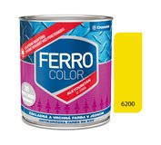 Ferro Color U2066 6200 žltá Pololesk - základná a vrchná farba na kov 0,3l