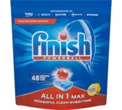 Finish Tablety do umývačky riadu All-in-1 Max Lemon 48ks