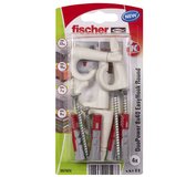 Fischer EasyHook polguľatý háčik - DuoPower 8x40