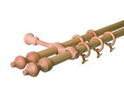 Garniža so žabkou buk II 200cm