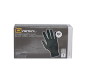 Gebol Black Nitril ECO XL Pracovné Rukavice 100ks nepúdrované