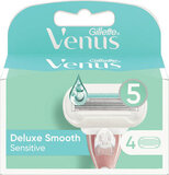 Gillette Strojček na holenie dámsky Venus Sensitive náhradné hlavice 4ks