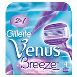 Gillette, Venus Breeze Dámske náhradné hlavice 4ks/bal.