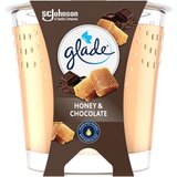Glade sviečka honey & chocolate 112g