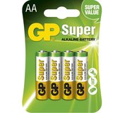 GP Super Batéria LR06 4BL