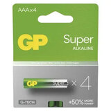 GP Super LR 03 AAA Batéria alkalická 4ks