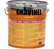 Gravi Hel Vinyl Acrilyc Topcoat mat 301 3,9l