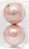 Gule MagicHome Vianoce, 2ks, ružové, na vianočný stromček, 12cm