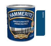 Hammerite Priamo na hrdzu, Hladký modrý 2,5l