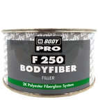 HB BodyFiber 250 + tužidlo - Dvojzložkový polyesterový tmel so skleným vláknom na veľké nerovnosti 750g