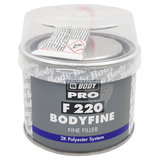 HB BodyFine 220 + tužidlo, biely - Dvojzložkový polyesterový veľmi jemný tmel 250g