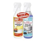 HG Odstraňovač plesne 500ml + Čistič skla a zrkadiel 500ml