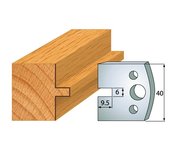 IGM Profil 017 - pár obmedzovačov 40x4mm SP