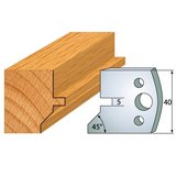 IGM Profil 083 - pár nožov 40x4mm SP