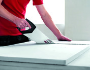Izolačná doska SKAMOTEC 225, stavba a izolácia celého krbu, rozmer 1000x610x40mm