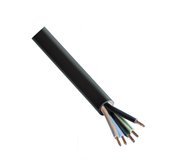 Kábel H05RR-F 5Gx2.5 gumený čierny