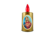 Kahanec diodovy LED BC 181 Panna Mária zlatá sv./červený plameň