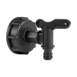 Konketor IBC s ventilom (S60x6/G3/4`/1/2`)
