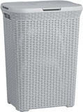 Kôš Curver® NATURAL STYLE 60l sivý 44x34x61cm na bielizeň prádlo