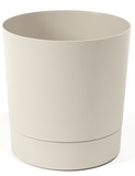 Kvetináč Aura+miska 14cm béžová