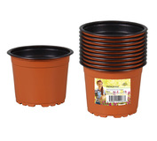 Kvetináč premium VCG odľahčený plastový 11cm 10ks