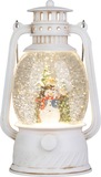 Lampáš MagicHome Vianoce snehuliak plast 1xLED teplá biela 12x10x20.5cm 3xAA