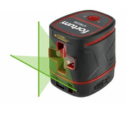 Laser líniový samonivelizačný 1h-1V, zelený laser, pulz 1,4h Li-ion aku