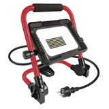 LED reflektor ELION 30W, červeno-čierny, IP65, 4800 lm, neutrálna biela,ZS3333