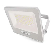 LED reflektor GLARO 50W, biely, IP65, 5000 lm, neutrálna biela
