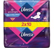 Libresse Hygienické vložky Ultra+large Goodnight 20ks