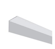 Lišta 001 L10x10 biela 2,70m