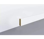 Lišta Budget 5.8cm L201 MDF biela 2.4m