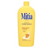 Mitia Honey & Milk, Krémové tekuté mydlo 1l