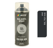 Motip Acryl RAL7021 lesk 400ml