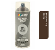 Motip Acryl RAL8014 lesk 400ml