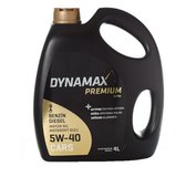 Motorový olej Dynamax PREMIUM Ultra 5W40 5l