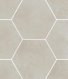 Mozaika Town Soft Grey mat Hexagon 28.3x40.8cm rektifikovaná