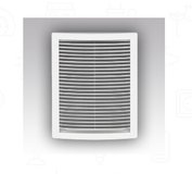 Mriežka ventilačná zaoblená 20x20 biela