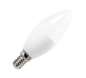 NEDES LED Žiarovka 8W/C37/E14/2835/3000K-ZLS714