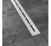 Nerezový odtokový žľab k stene Runway 75, antikoro