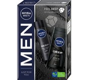 Nivea Men Darčeková kazeta Fell deep - Sprchovací gél + Deodorant