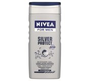 Nivea Sprchový gél, Silver protect men 250ml