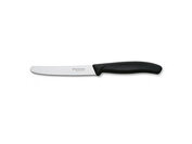 Nôž kuchynský Victorinox SwissClassic 11cm zúbkovaný čierny