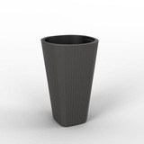 Obal kvetinový Muza str. 39cm antracit