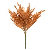 Ozdoba zapichovacia gravilea 37cm oranžovo-hnedá
