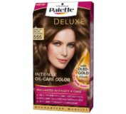 Palette Deluxe Farba na vlasy č.555 Žiarivý zlatý karamel 50ml